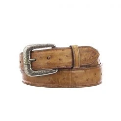 Lucchese-inc Full Quill Ostrich :: Tan