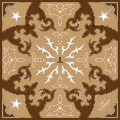 Lucchese-inc Western Silk Scarf :: Tan