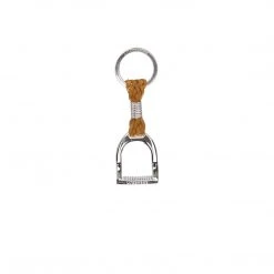 Lucchese-inc Stirrup Keychain :: Mustard
